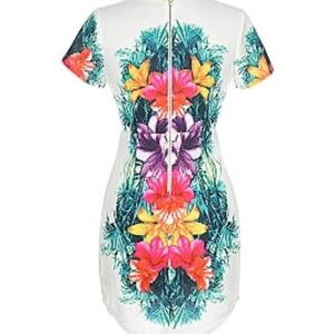 Cutout Hawaiian design dress from Forever21